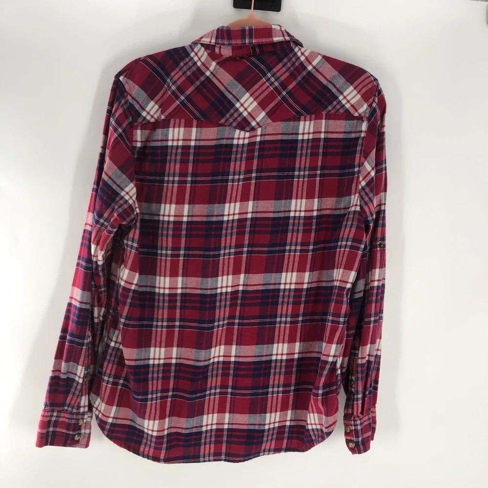 Jachs Girlfriend Womens flannel size M - Picture 3 of 10